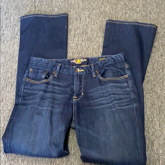 Lucky Brand 6 sweet jean boot jeans - Picture 1 of 6